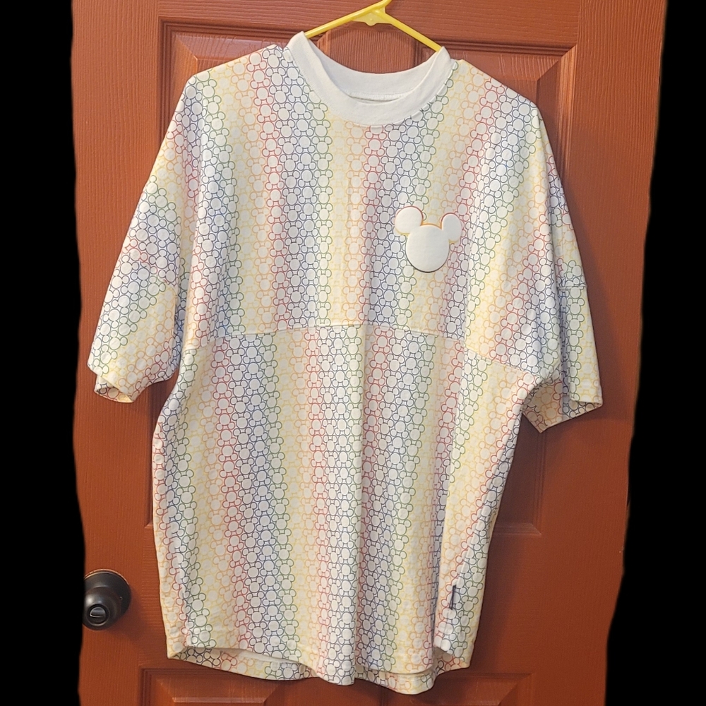Disney pride rainbow spirit jersey size M